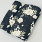 Roses Bamboo Cotton Swaddle