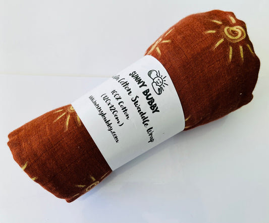 Sunny 100% Muslin Cotton Swaddle