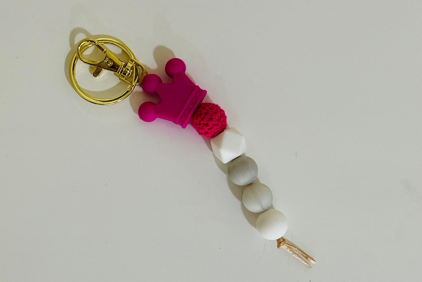 Handmade Silicone Tiara/Crown Key Chains