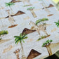 Giraffes Bamboo & Organic Cotton Fitted Cot Sheet