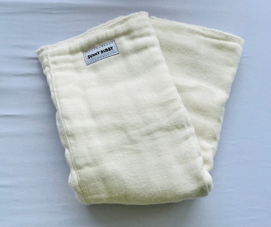 Muslin Cotton Prefold Insert