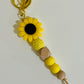 Handmade Sunny Sunflower Key Chains