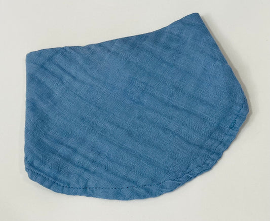 Baby Blue Bandana Bib/Neck Sun Cover