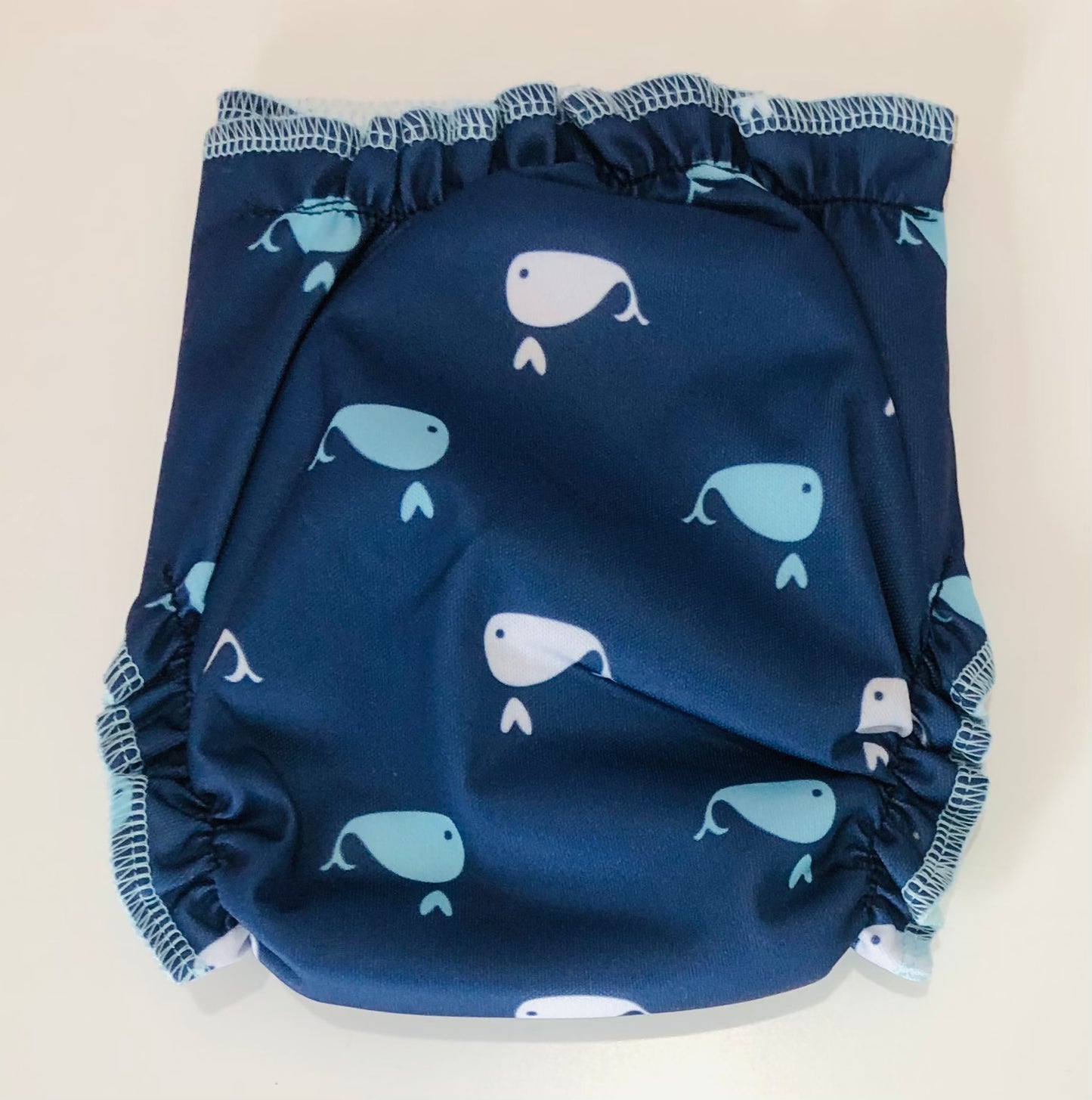 The Blue Whales Bamboo Cotton Newborn All in One MCN