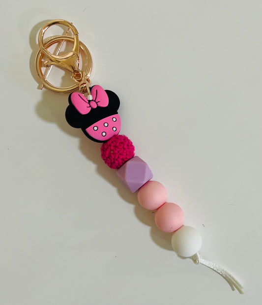Handmade Mouse Ears Key Chains