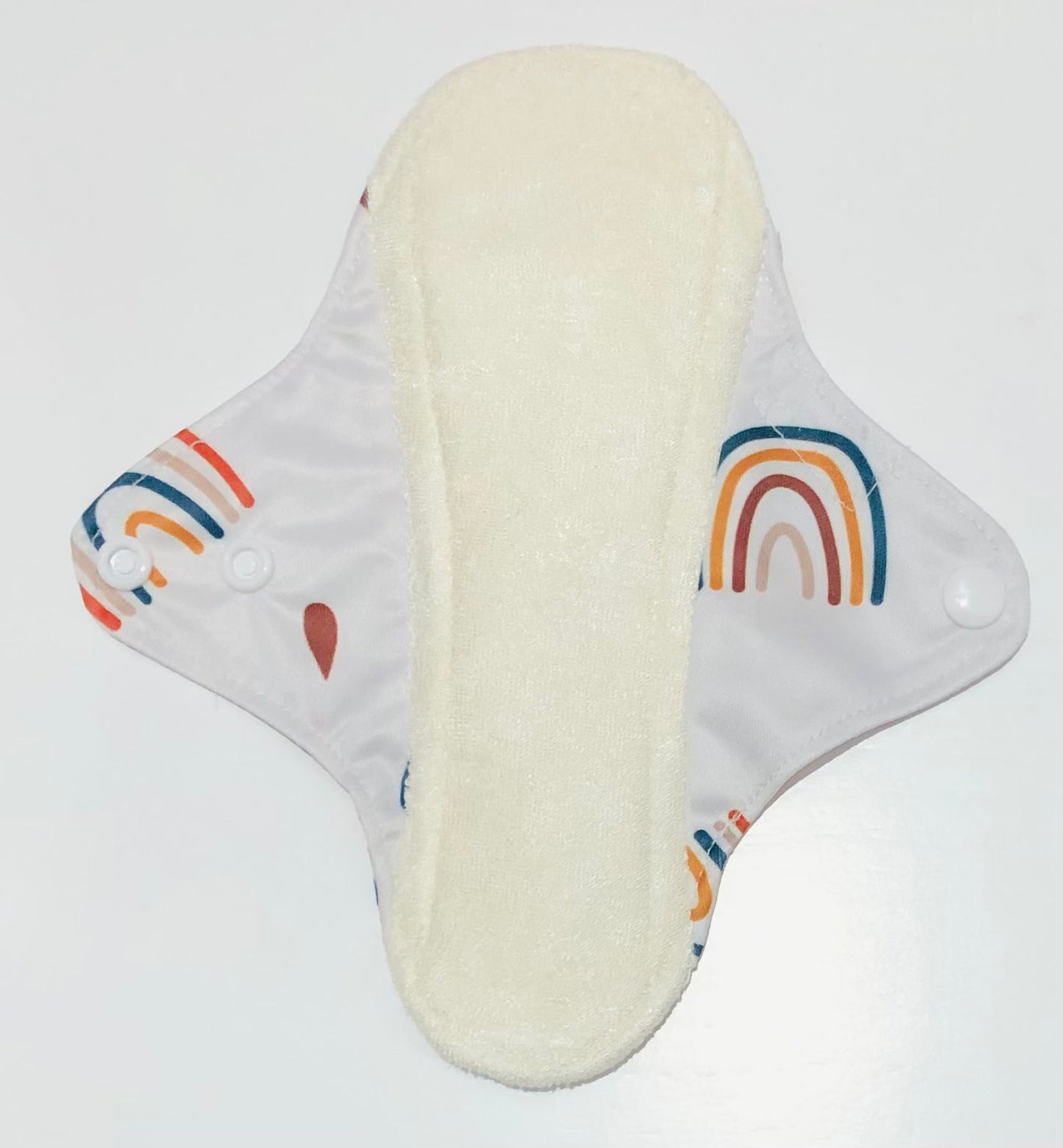 Rainbows Reusable Bamboo Cotton Cloth Pads