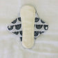 B&W Rainbows Reusable Bamboo Cotton Cloth Pads