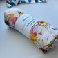 Watercolour Flowers Bamboo Cotton Swaddle