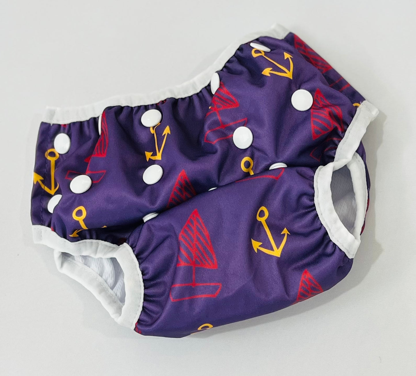 Boats & Anchors Reusable Swim Nappy