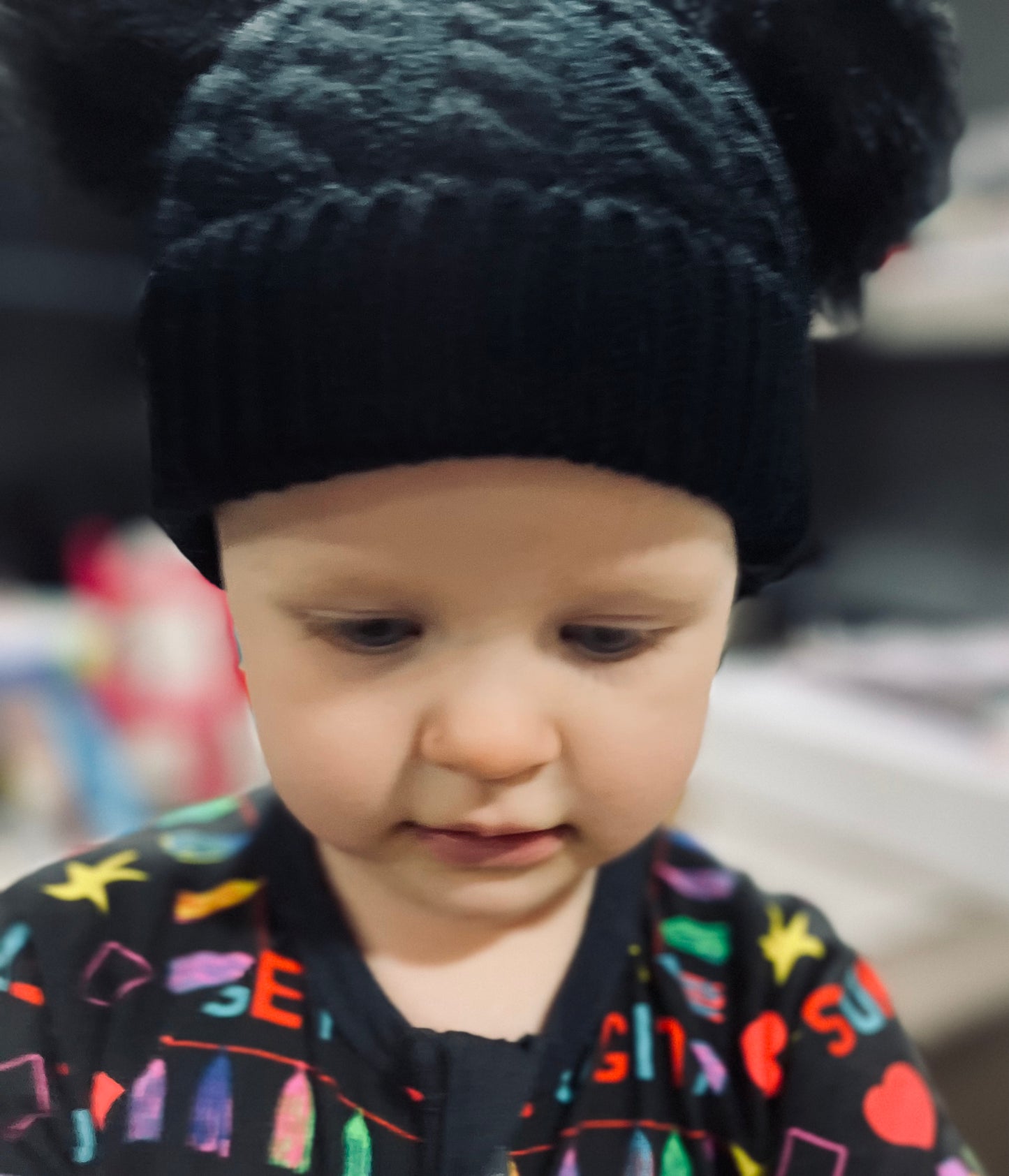 Baby to Toddler PomPom Beanie