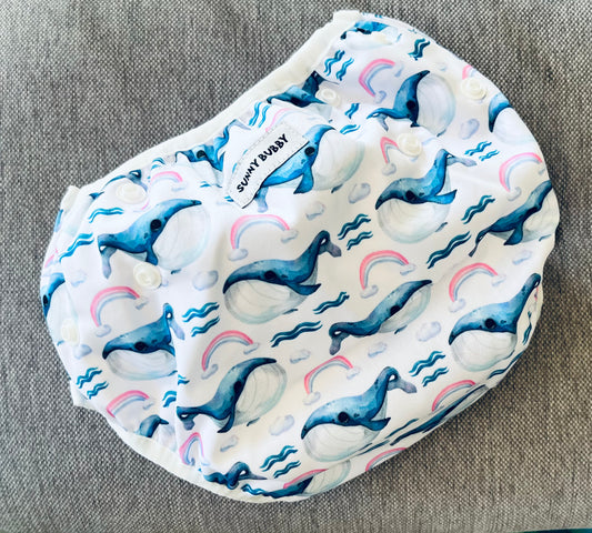 The Whales Reusable Swim Nappy