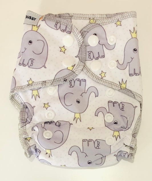 The Elephants Bamboo Cotton Newborn All in One MCN